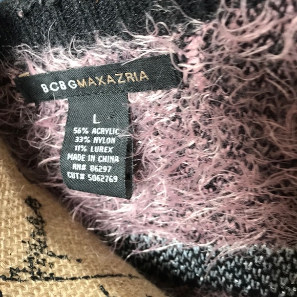 BCBG Fuzzy Sweater - Picture 5 of 6